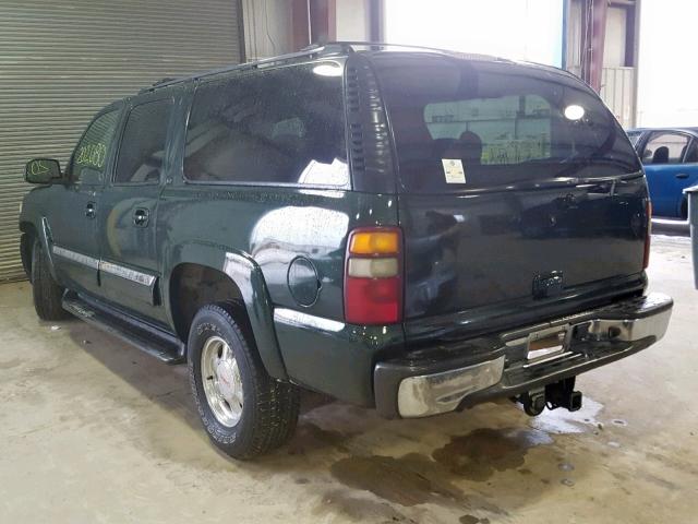 1GKEC16Z12J326156 - 2002 GMC YUKON XL C GREEN photo 3