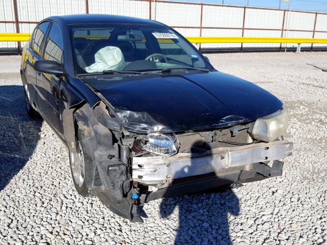 1G8AJ52F13Z156641 - 2003 SATURN ION LEVEL BLACK photo 1