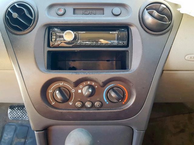 1G8AJ52F13Z156641 - 2003 SATURN ION LEVEL BLACK photo 9