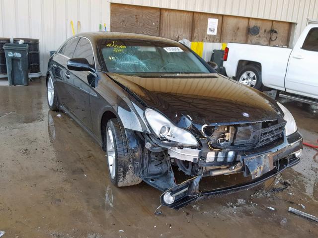 WDDDJ7CB2AA162413 - 2010 MERCEDES-BENZ CLS 550 BLACK photo 1