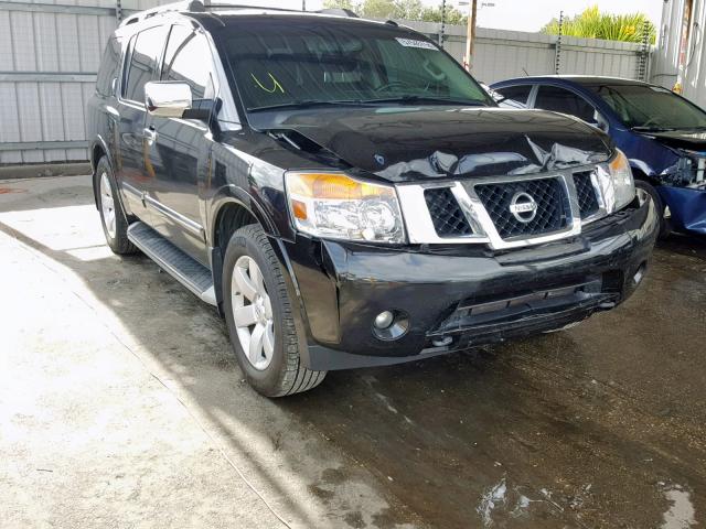 5N1BA0NDXEN601925 - 2014 NISSAN ARMADA SV BLACK photo 1