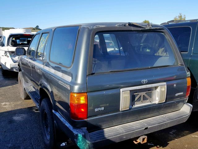 JT3RN37W7N6000221 - 1992 TOYOTA 4RUNNER RN BLUE photo 3