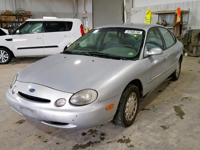 1FALP52U7VG220536 - 1997 FORD TAURUS GL SILVER photo 2