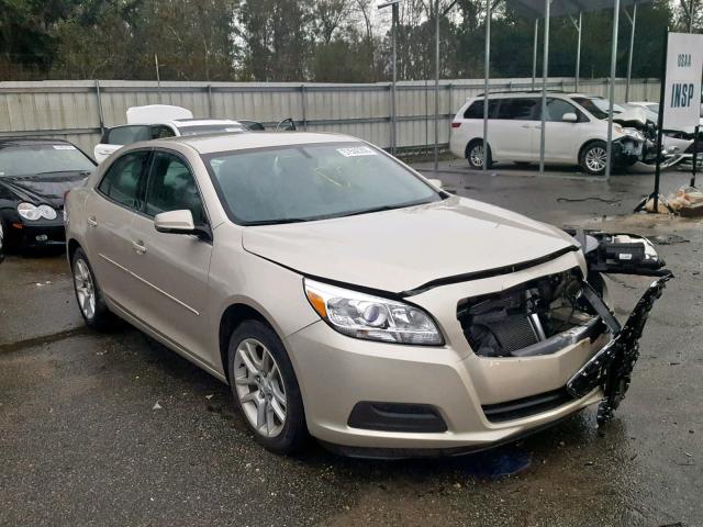 1G11C5SA0DF336824 - 2013 CHEVROLET MALIBU 1LT GOLD photo 1