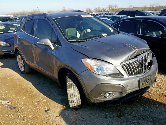 KL4CJHSB6FB116561 - 2015 BUICK ENCORE PRE GRAY photo 1