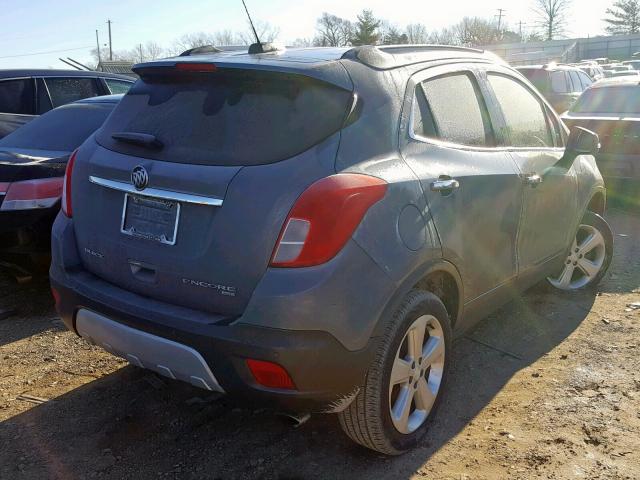 KL4CJHSB6FB116561 - 2015 BUICK ENCORE PRE GRAY photo 4