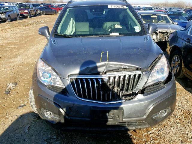 KL4CJHSB6FB116561 - 2015 BUICK ENCORE PRE GRAY photo 7