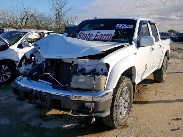 1GCJTDDPXA8100295 - 2010 CHEVROLET COLORADO L WHITE photo 2