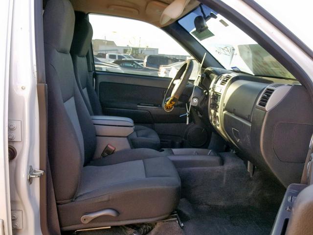 1GCJTDDPXA8100295 - 2010 CHEVROLET COLORADO L WHITE photo 5