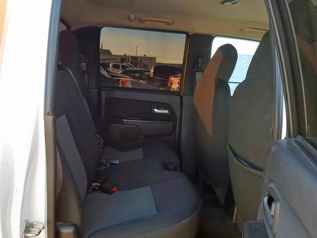 1GCJTDDPXA8100295 - 2010 CHEVROLET COLORADO L WHITE photo 6