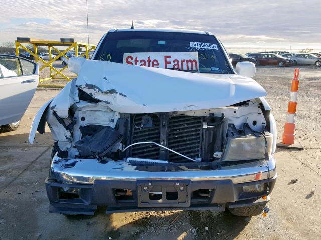1GCJTDDPXA8100295 - 2010 CHEVROLET COLORADO L WHITE photo 9