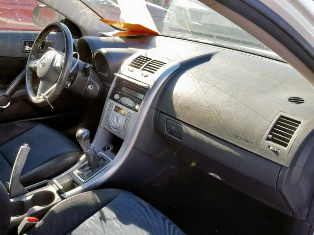 JTKDE177160139213 - 2006 TOYOTA SCION TC თეთრი ფოტო 9