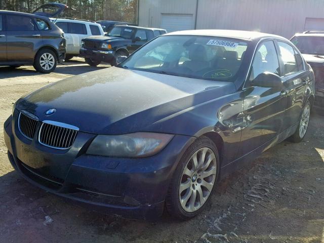 WBAVD335X6KV63067 - 2006 BMW 330 XI BLUE photo 2