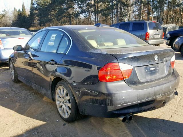 WBAVD335X6KV63067 - 2006 BMW 330 XI BLUE photo 3