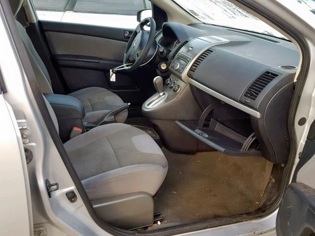 3N1AB6AP0BL685185 - 2011 NISSAN SENTRA 2.0 SILVER photo 5