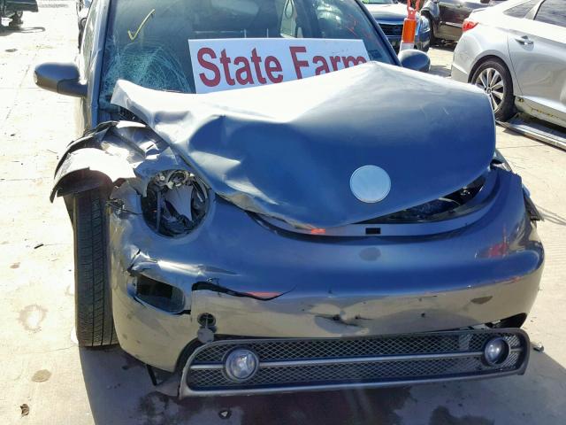 3VWCR31C15M405086 - 2005 VOLKSWAGEN NEW BEETLE Boz foto 9