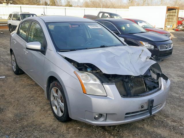 3N1AB61EX8L668403 - 2008 NISSAN SENTRA 2.0 SILVER photo 1