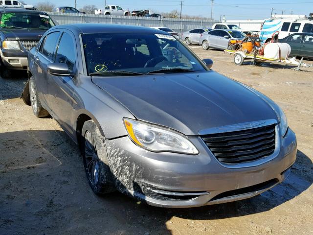 1C3CCBAB0CN257106 - 2012 CHRYSLER 200 LX SILVER photo 1