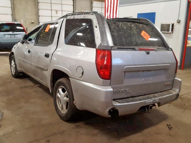 1GKET12S656183849 - 2005 GMC ENVOY XUV SILVER photo 3