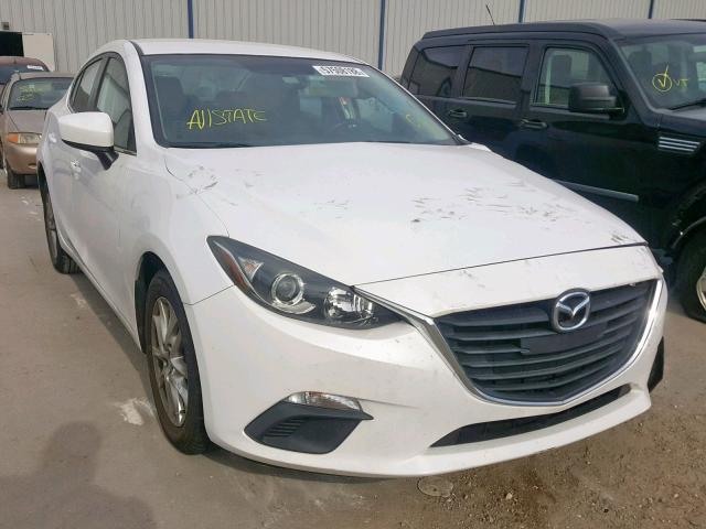 JM1BM1V79E1134810 - 2014 MAZDA 3 TOURING WHITE photo 1