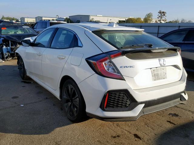 SHHFK7H77HU410871 - 2017 HONDA CIVIC EXL WHITE photo 3