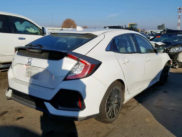 SHHFK7H77HU410871 - 2017 HONDA CIVIC EXL WHITE photo 4