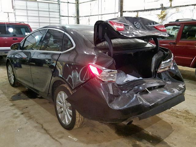 1G4PP5SK8G4126806 - 2016 BUICK VERANO BLACK photo 3