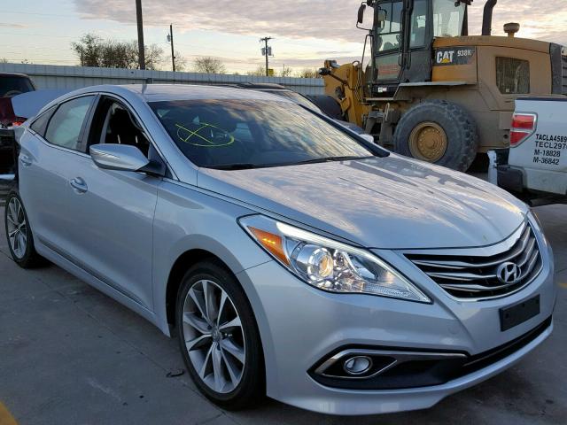 KMHFG4JG5HA581974 - 2017 HYUNDAI AZERA SILVER photo 1