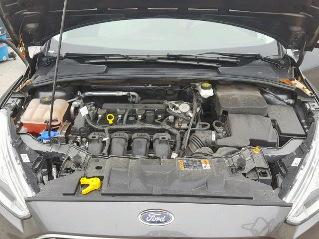 1FADP3N26JL294034 - 2018 FORD FOCUS TITA GRAY photo 7