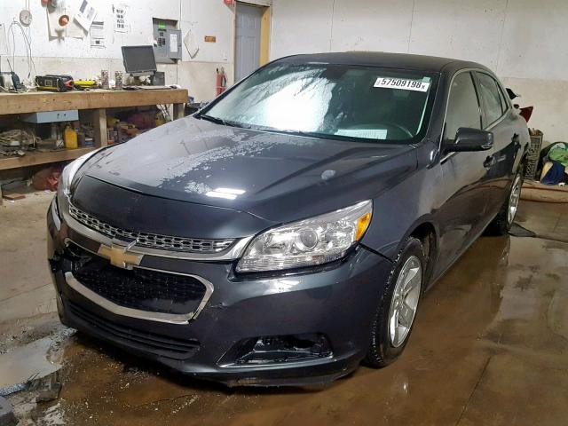 1G11C5SL6FF135370 - 2015 CHEVROLET MALIBU 1LT ნაცრისფერი ფოტო 2