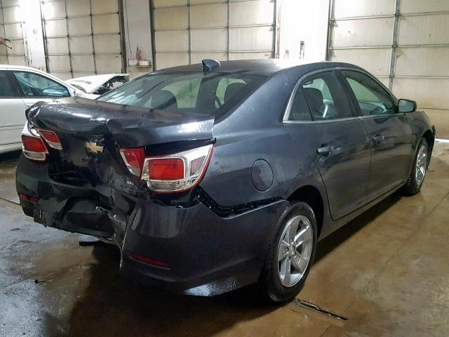 1G11C5SL6FF135370 - 2015 CHEVROLET MALIBU 1LT ნაცრისფერი ფოტო 4