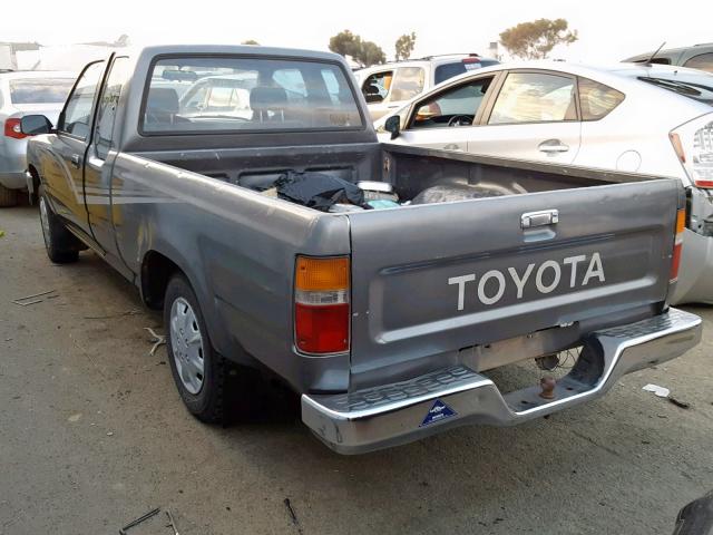 JT4RN93P0K5003475 - 1989 TOYOTA PICKUP 1/2 GRAY photo 3