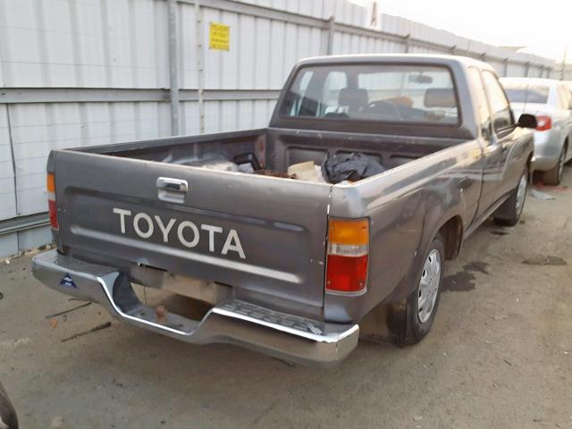 JT4RN93P0K5003475 - 1989 TOYOTA PICKUP 1/2 GRAY photo 4