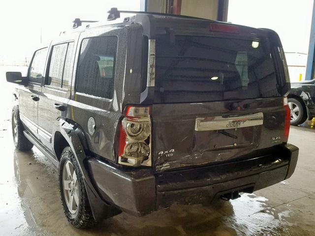 1J8HG58296C221114 - 2006 JEEP COMMANDER BROWN photo 3