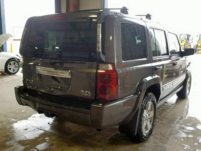 1J8HG58296C221114 - 2006 JEEP COMMANDER BROWN photo 4
