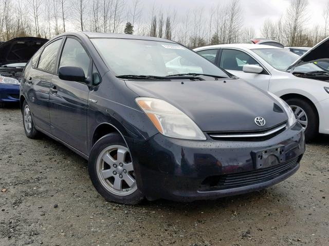 JTDKB20U663133631 - 2006 TOYOTA PRIUS BLACK photo 1