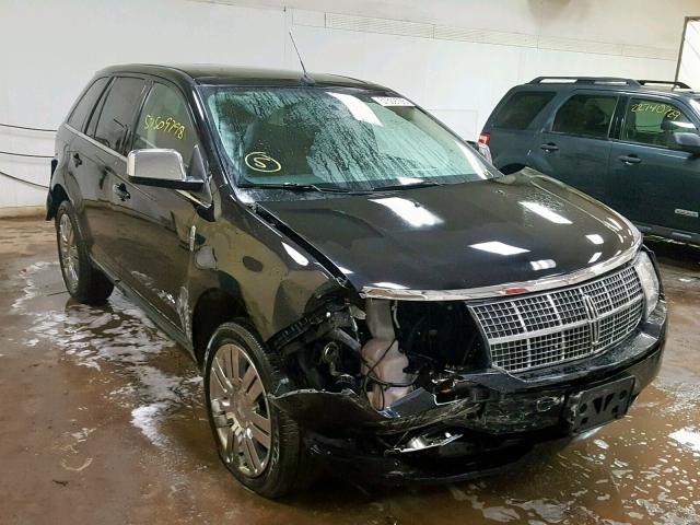 2LMDU88C28BJ40452 - 2008 LINCOLN MKX BLACK photo 1