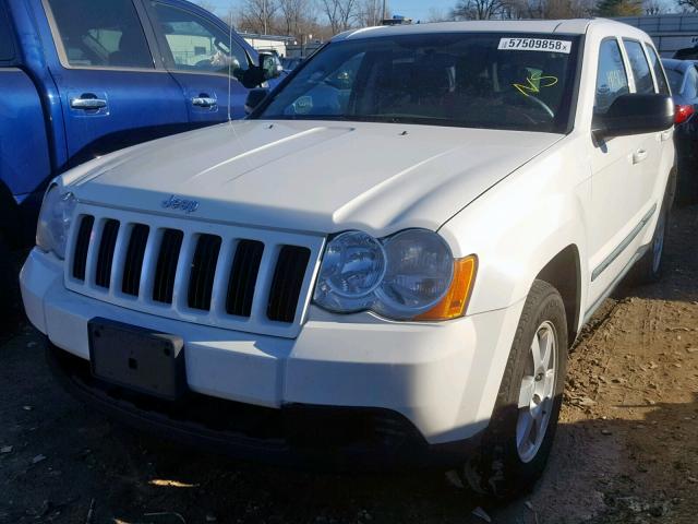 1J8GR48K18C242042 - 2008 JEEP GRAND CHER WHITE photo 2