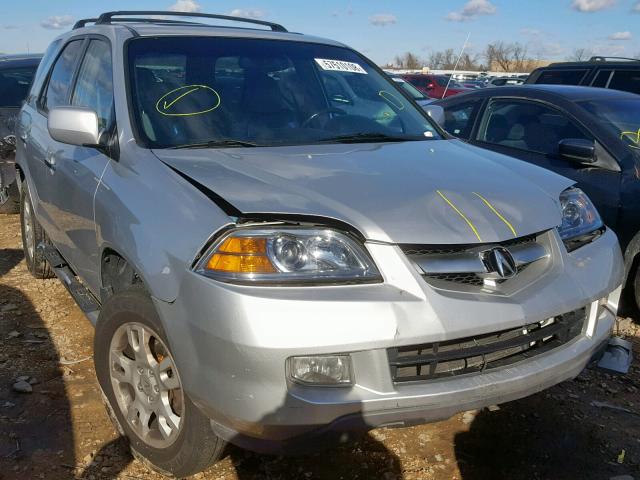 2HNYD18906H516986 - 2006 ACURA MDX TOURIN SILVER photo 1