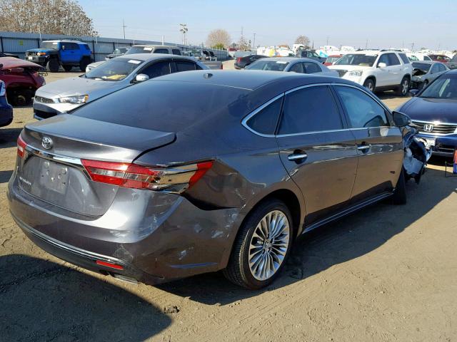 4T1BK1EB4GU230920 - 2016 TOYOTA AVALON XLE GRAY photo 4