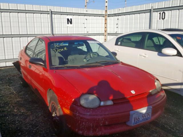 1B3ES47C1TD651708 - 1996 DODGE NEON HIGHL RED photo 1