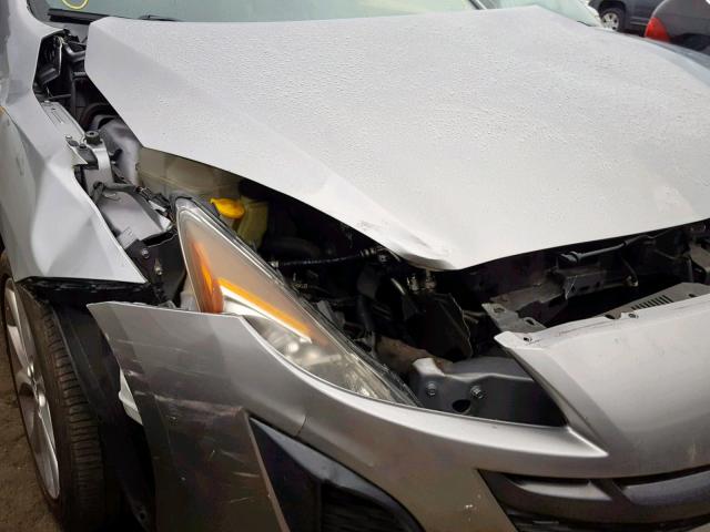 JM1BL1S61A1133370 - 2010 MAZDA 3 S SILVER photo 9