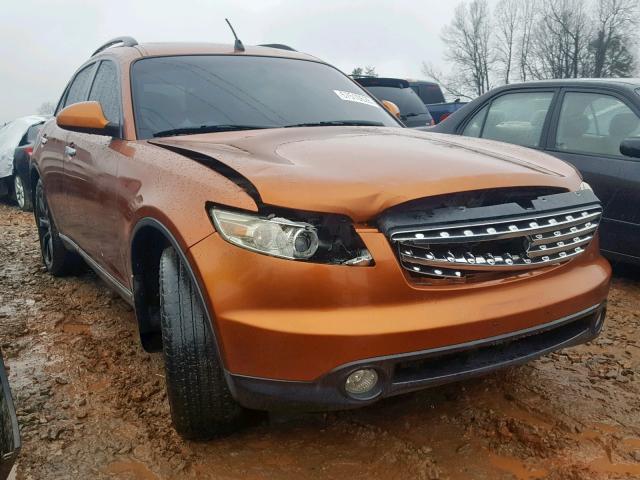 JNRAS08W03X204574 - 2003 INFINITI FX35 ORANGE photo 1