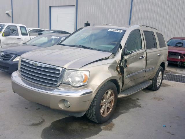 1A8HX58238F108082 - 2008 CHRYSLER ASPEN LIMI TAN photo 2