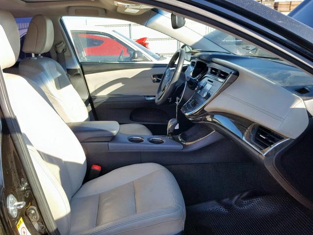 4T1BK1EB9DU037335 - 2013 TOYOTA AVALON BAS BLACK photo 5