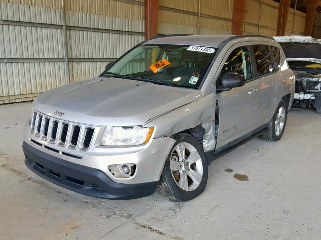 1J4NT1FA5BD253033 - 2011 JEEP COMPASS SP SILVER photo 2