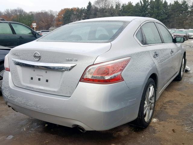 1N4BL3AP0DN457189 - 2013 NISSAN ALTIMA 3.5 SILVER photo 4