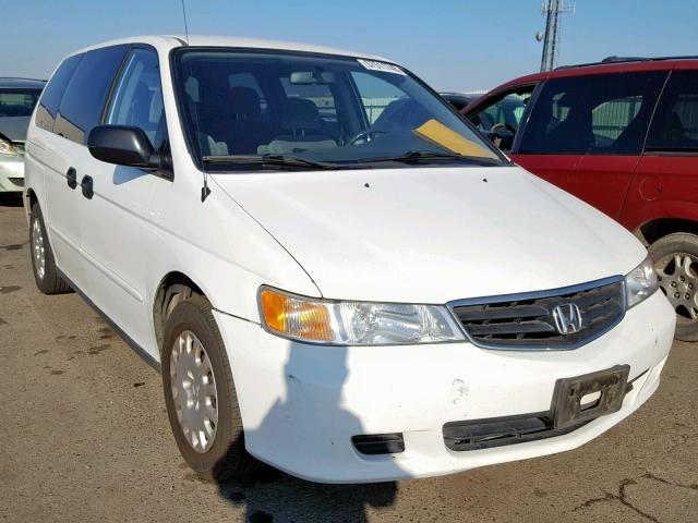 5FNRL18512B006415 - 2002 HONDA ODYSSEY LX WHITE photo 1