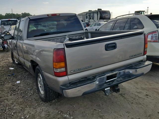 2GCEC19T221135018 - 2002 CHEVROLET SILVERADO GRAY photo 3