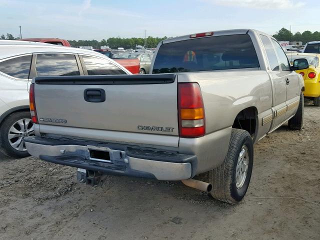 2GCEC19T221135018 - 2002 CHEVROLET SILVERADO GRAY photo 4